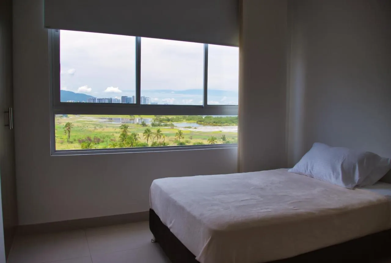 Apartamento En Pozos Colorados, Edificio Caribe Palma Apartamento Gaira