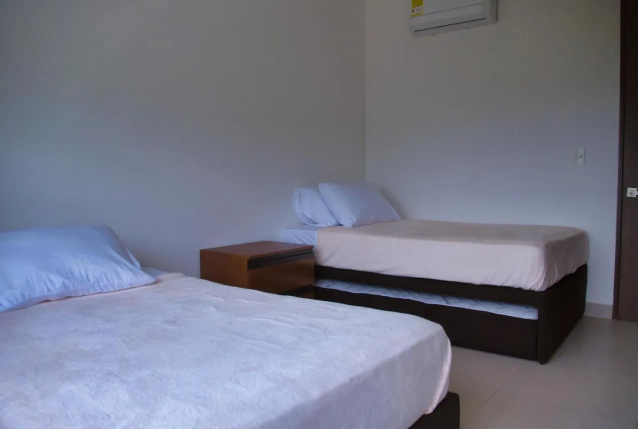 Apartamento En Pozos Colorados, Edificio Caribe Palma Apartamento Gaira Colombia