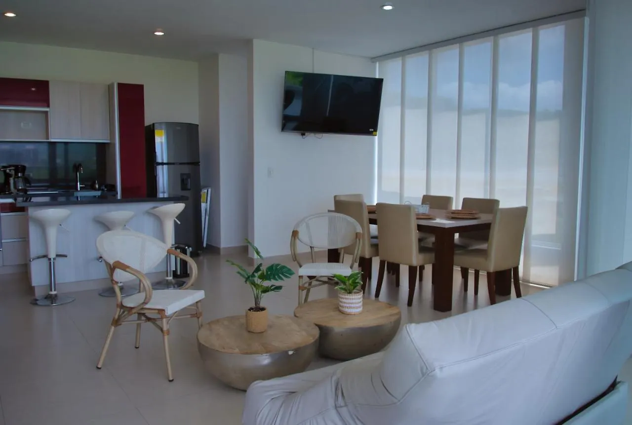 Apartamento En Pozos Colorados, Edificio Caribe Palma Apartamento Gaira Colombia